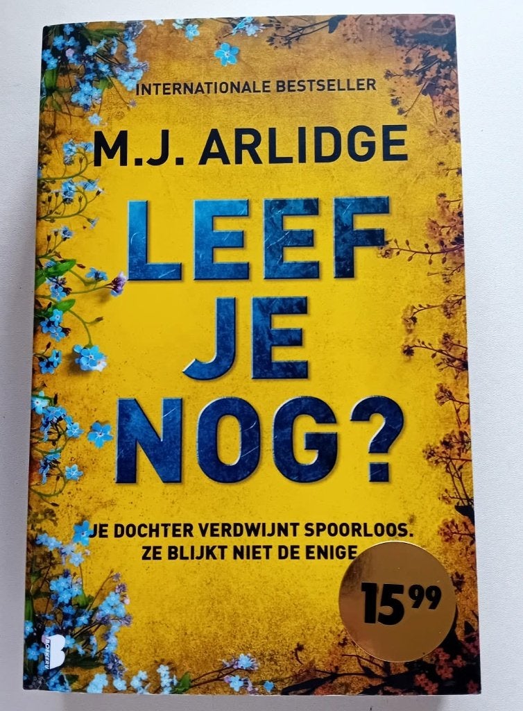 Leef je nog ? / M.J. Arlidge, Ophalen of Verzenden, Nieuw