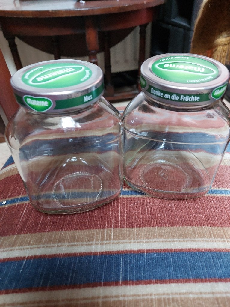 confituurpotten, Huis en Inrichting, Voorraadpot, Ophalen, Gebruikt, Glas