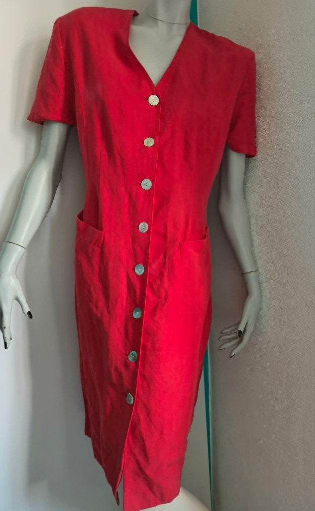 Robe d'été rouge Cara Brussels S, Rouge, Enlèvement ou Envoi, Cara Brussels, Taille 36 (S)