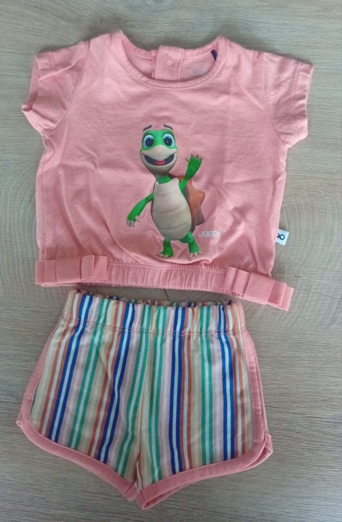 Zomer pyjama Woody 1m en 3m, Kinderen en Baby's, Kinderkleding | Kinder-kledingpakketten, Ophalen, Gebruikt