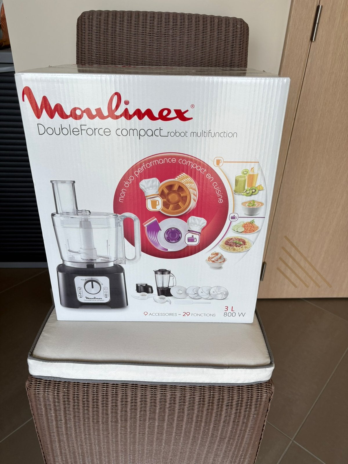 Robot de cuisine Moulinex, Enlèvement, Neuf, Mélangeur à emporter