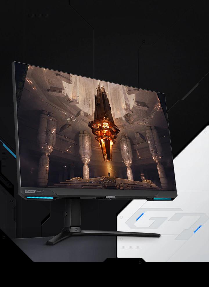 Écran PC Gaming 28" Odyssey G7 G70B 4K 144Hz avec HDMI 2.1, Informatique & Logiciels, Moniteurs, Gaming, IPS, Enlèvement ou Envoi