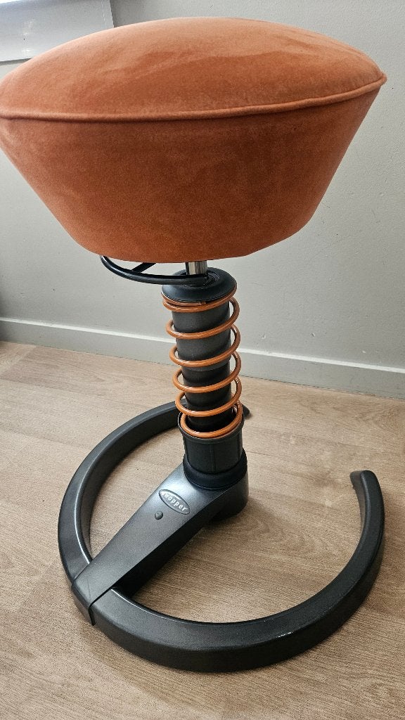 Aeris Swopper ergonomische bureaukruk, Oranje, Ophalen of Verzenden, Zo goed als nieuw, Bureaukruk