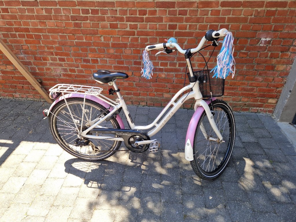24 inch meisjesfiets, Ophalen, Velgrem, Versnellingen, Gebruikt