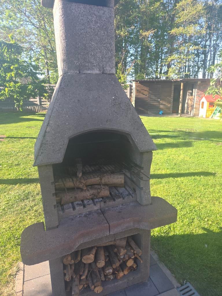 Stenen bbq, Tuin en Terras, Tuinhaarden, Ophalen