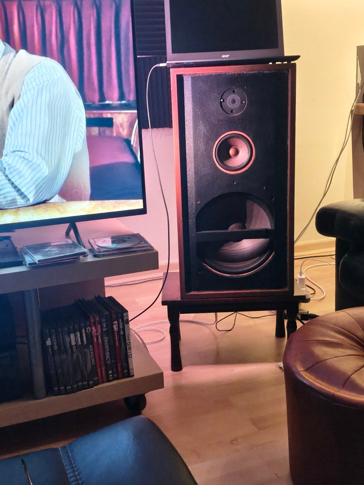 Telefunken TL90 Vintage begin jaren 70 refurbished, Speakerset, Refurbished, Minder dan 60 watt, Ophalen