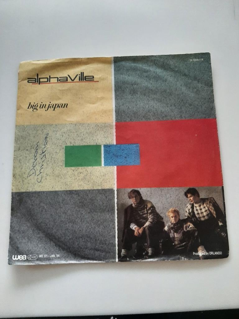 Vinyl 45trs- alphaville - big in japan, Ophalen of Verzenden, Gebruikt