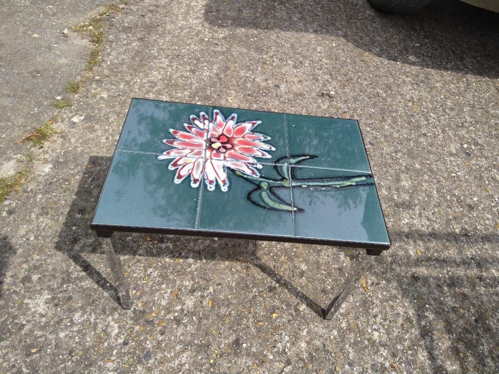 retro salon tafel, Antiek en Kunst, Ophalen