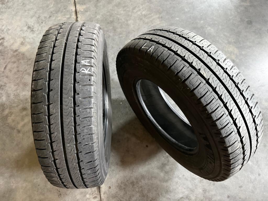 Michelin Agilis Camping 225/75R16CP 116 Q, Auto-onderdelen, Banden en Velgen, Gebruikt, 16 inch, Band(en), Ophalen