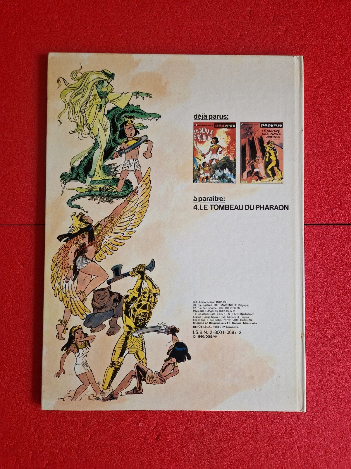 Bd papyrus 3,EO, Enlèvement ou Envoi