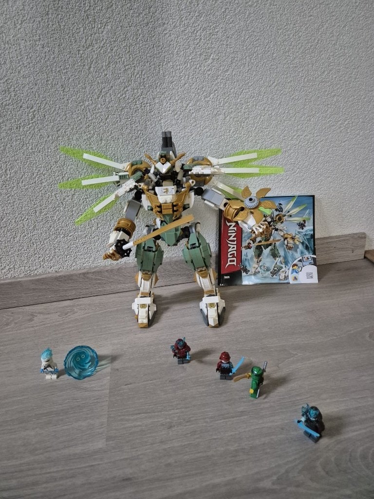 Lego Ninjago Titanium mecha van Lloyd, Ophalen, Lego, Inclusief instructies, Zo goed als nieuw