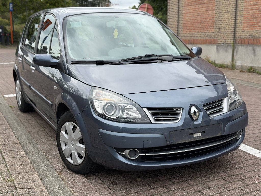 Renault Scenic 1.4 Benzine 98PK Facelift 124205km Airco 2009, Auto's, Voorwielaandrijving, Zwart, 72 kW, Bedrijf