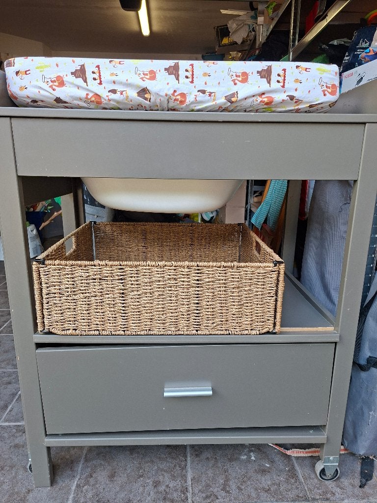 Ergonomische verschoningstafel met badje, Kinderen en Baby's, Ophalen, Gebruikt