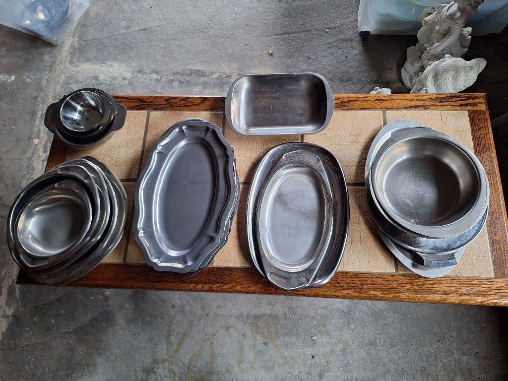 Inox schalenset, Enlèvement, Utilisé