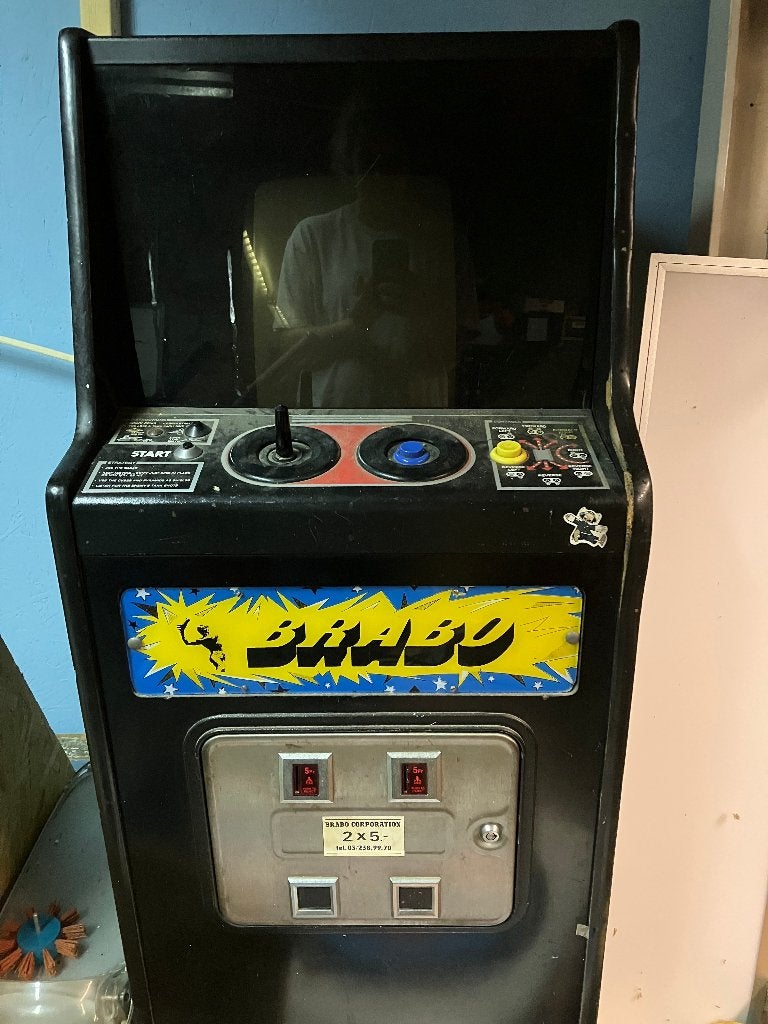 Pac man gamekast, Ophalen, Gebruikt
