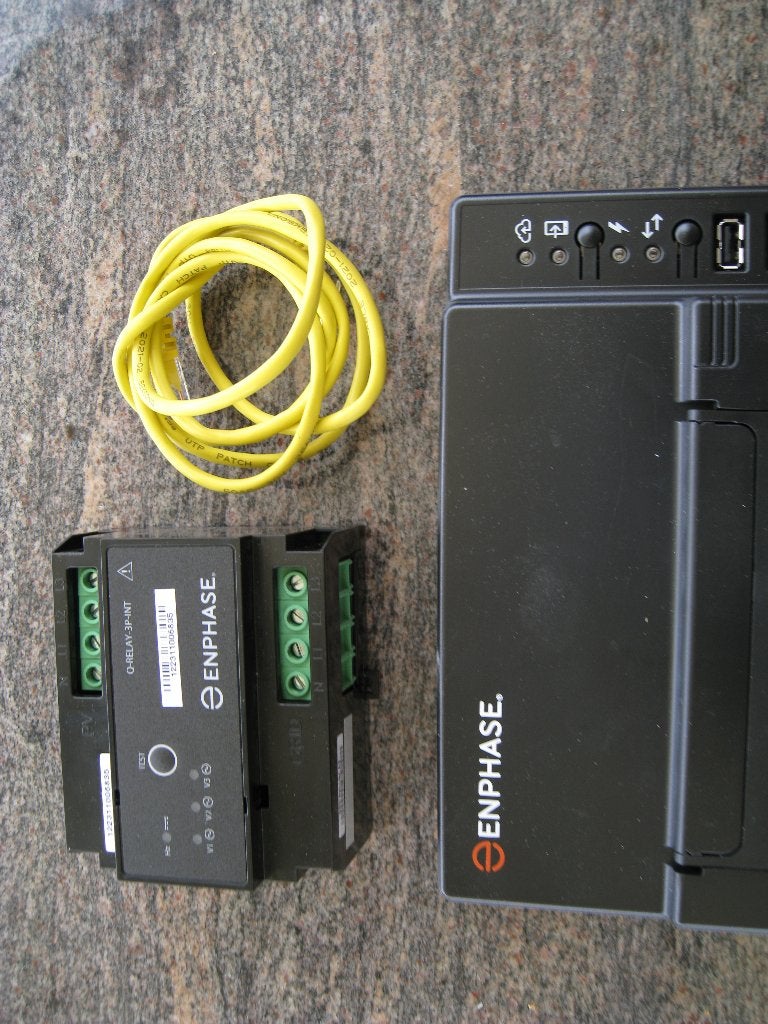 Compteur Enphase IQ Gateway et relais Q-3P-INT 350,00€, Enlèvement ou Envoi, Comme neuf