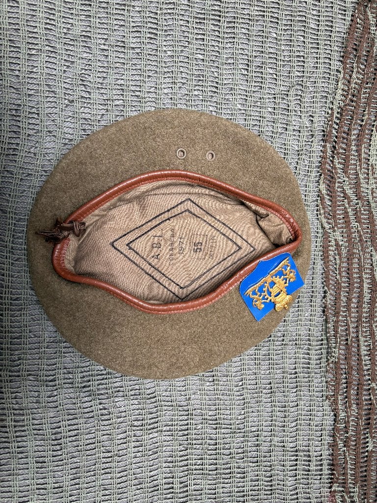 BERET ABL - ARMÉE BELGE - 1971, Envoi, Armée de terre, Casque ou Béret