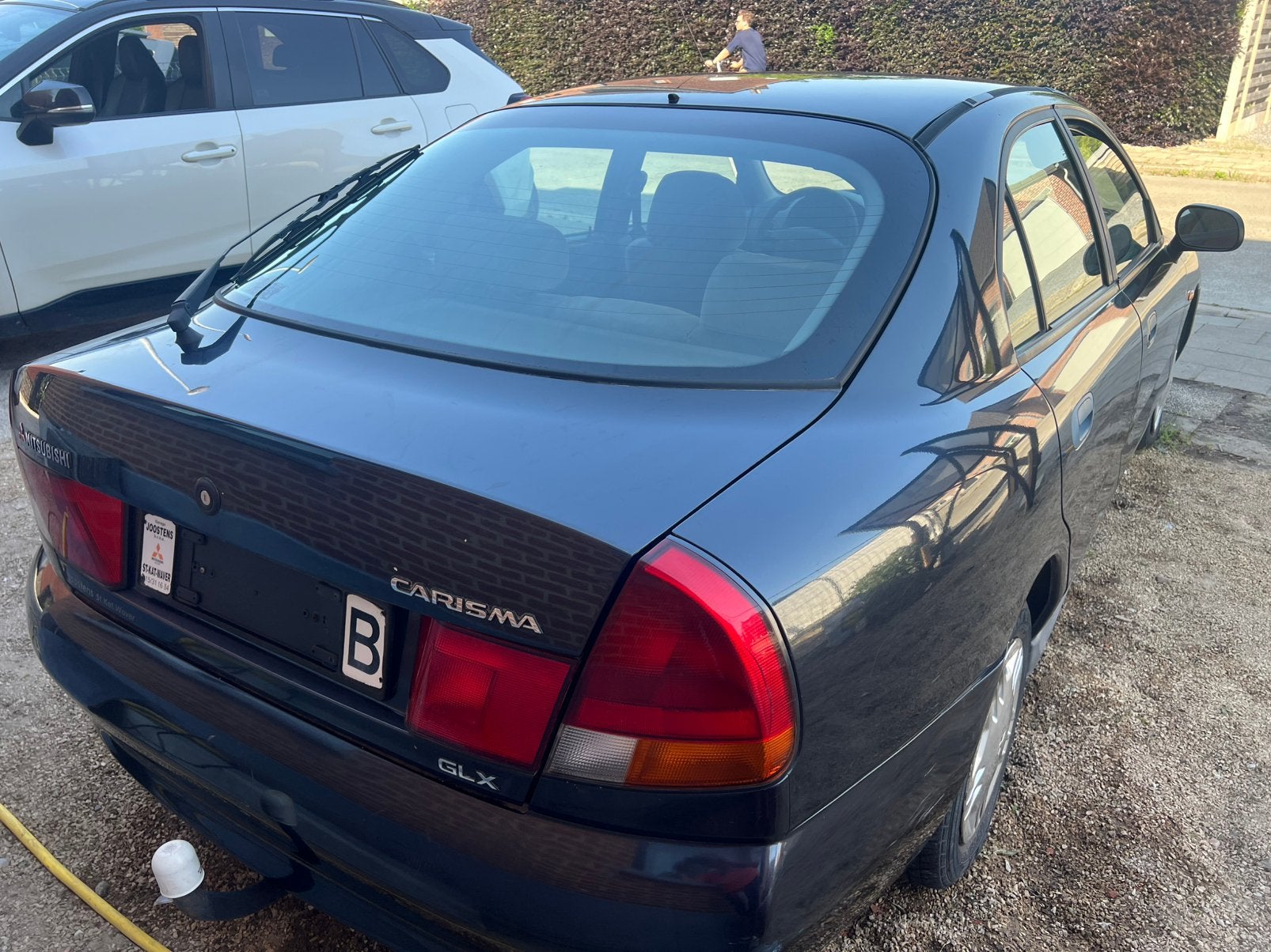 Mitsubishi, Auto's, Mitsubishi, 4 deurs, 1600 cc, Zwart, Handgeschakeld