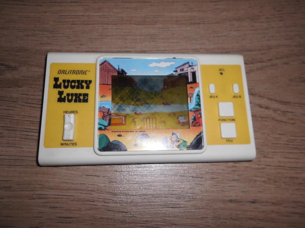 Orlitronic elektronisch spel „Lucky Luke” tiger 1984, Ophalen of Verzenden