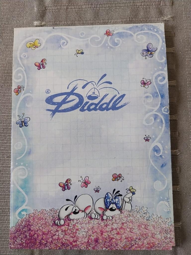 Diddl boekje A6, Ophalen of Verzenden, Diddl, Gebruikt, Papier, Kaart of Schrift