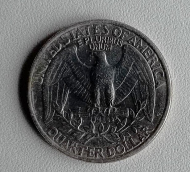 Muntstuk van quarter dollar 1978, Timbres & Monnaies, Enlèvement ou Envoi, Monnaie en vrac