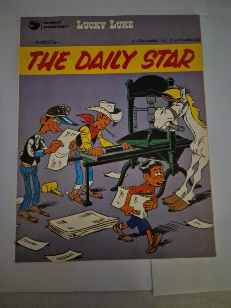 Lucky Luke nr. 24 – The Daily Star, Livres, Une BD, Envoi, Utilisé
