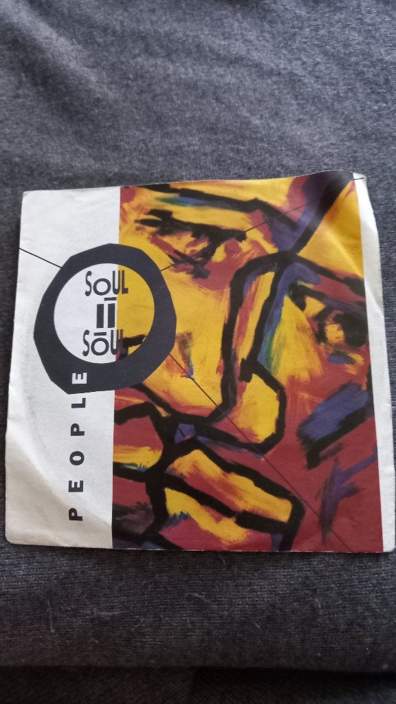 vinyl (45T) soul II soul "people", CD & DVD, Vinyles | Pop, Enlèvement, Comme neuf, Pop