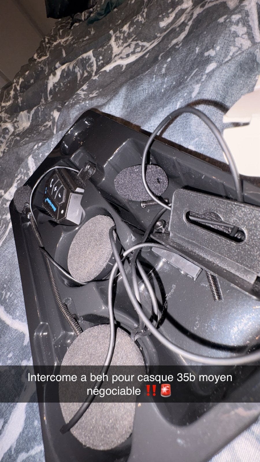 Intercom casque, In-ear, Comme neuf, Sans fil, Enlèvement ou Envoi