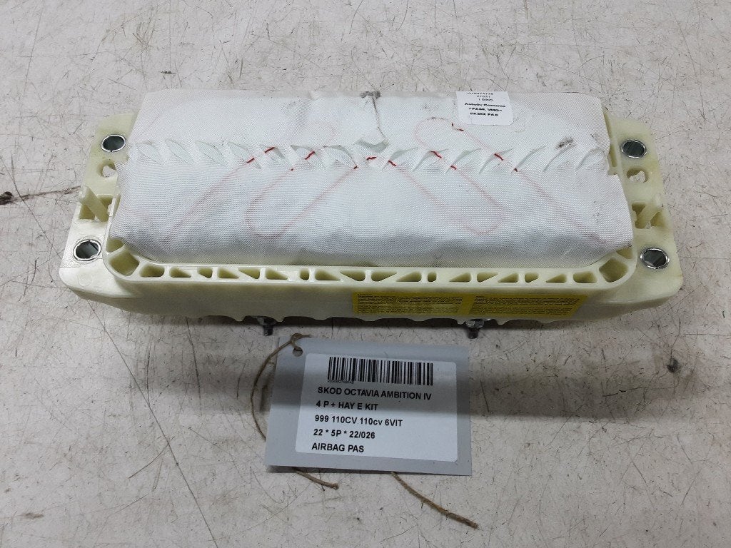 AIRBAG PASSAGER Skoda Octavia (NXAA) (5E3880204E), Utilisé, Skoda