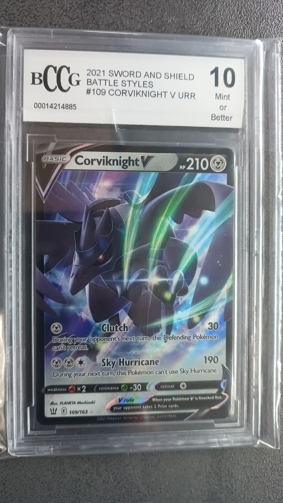Battle styles #109 corviknight V, Enlèvement ou Envoi