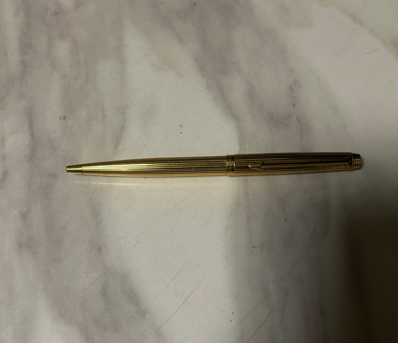 Bic Parker 75, Bijoux, Sacs & Beauté, Broches, Enlèvement, Comme neuf, Or, Or