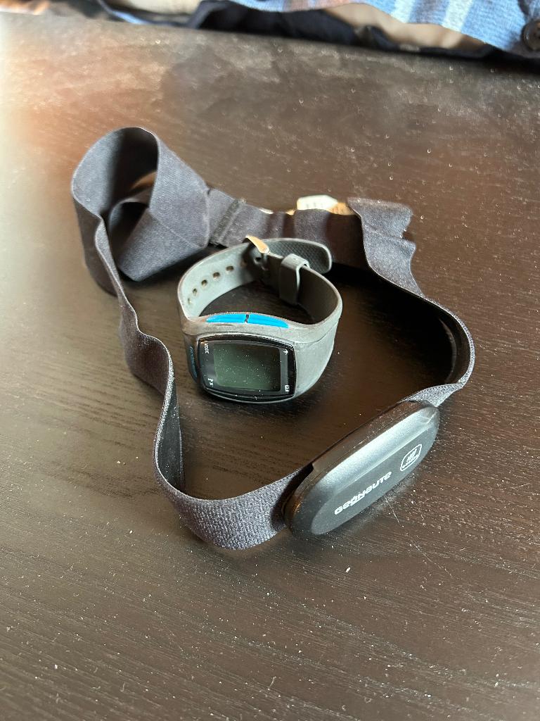 Montre cardio Geonaute, Enlèvement ou Envoi, Utilisé, Autres marques, Avec ceinture thoracique