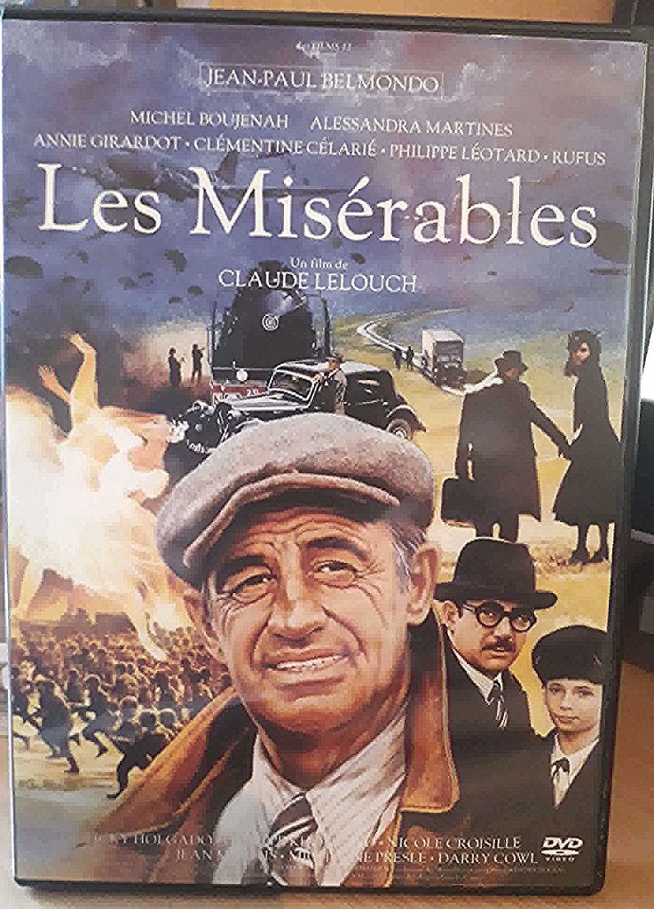 DVD Les Misérables / Jean-Paul Belmondo, Ophalen, Zo goed als nieuw