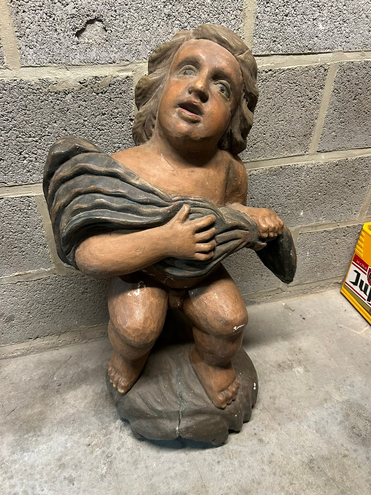 sculpture religieuse en bois, Antiquités & Art, Enlèvement