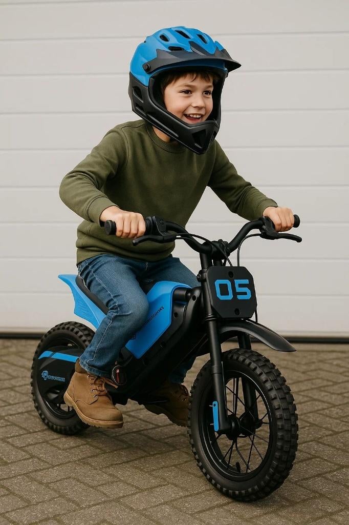 TRAIL KING crossfiets aangedreven door HP114E blauwe batteri, Ophalen of Verzenden, Nieuw