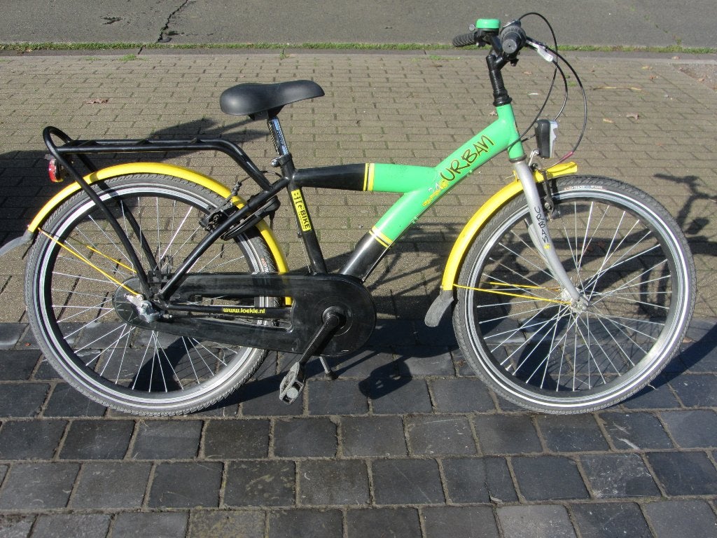 jongensfiets  24 insh, Ophalen, 24 inch, Velgrem, Zo goed als nieuw
