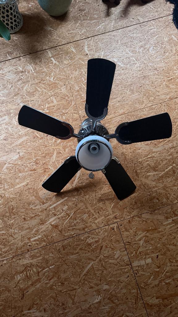 Ventilateur de plafond Westinghouse Chrom Cyclone,, Electroménager, Enlèvement, Comme neuf, Ventilateur de plafond
