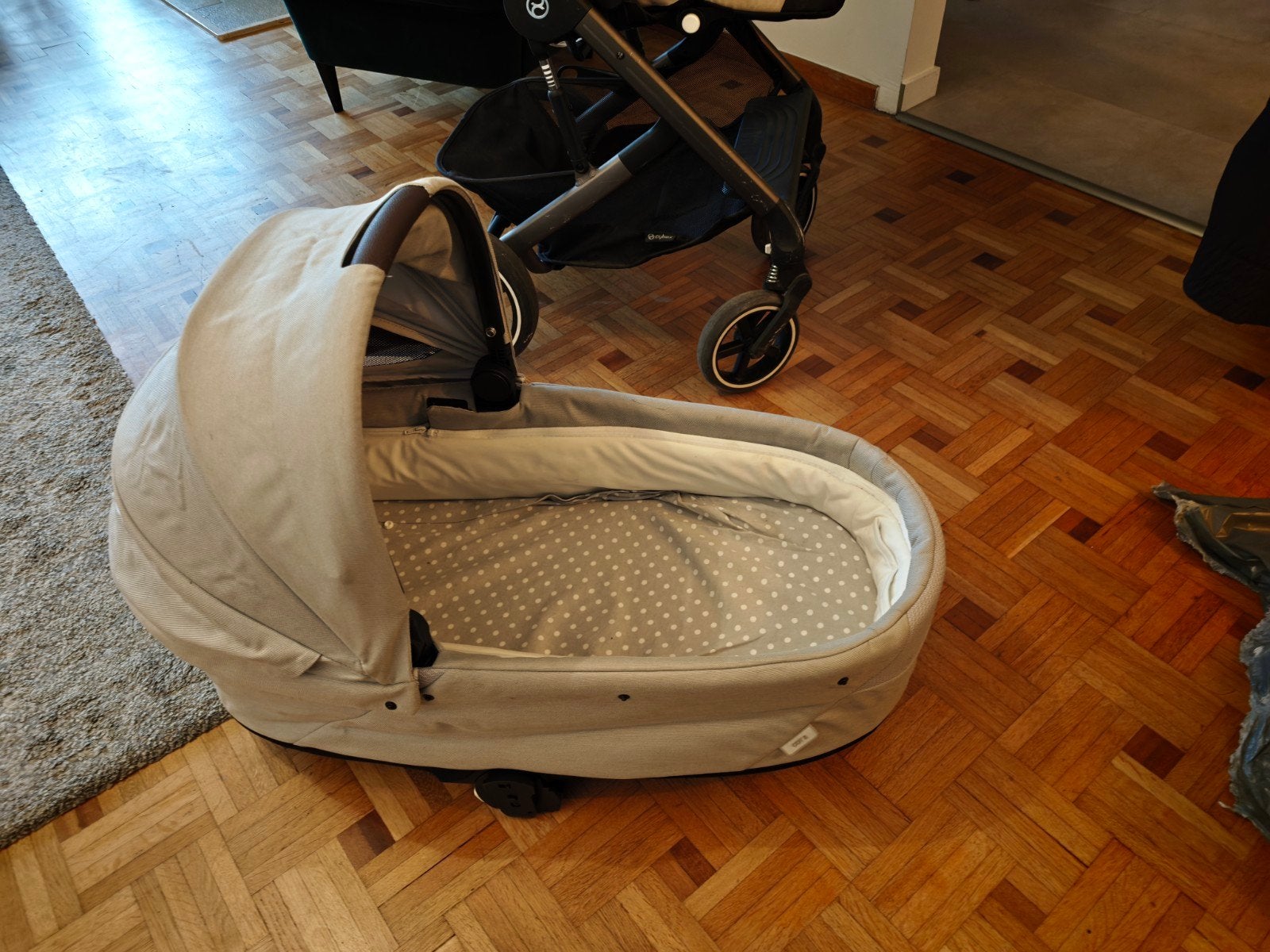 Cybex Poussette Balios S Lux Almond beige, Enlèvement, Poussette