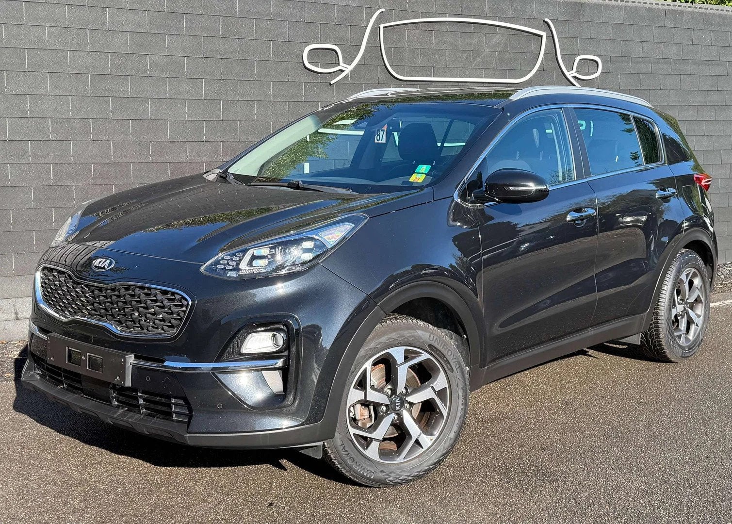 Kia Sportage 1.6i+AIRCO+NAVI+CAMERA+SIEGES CHAUFF+VOLANT CHA, Autos, Cuir, Achat, Euro 6, Entreprise