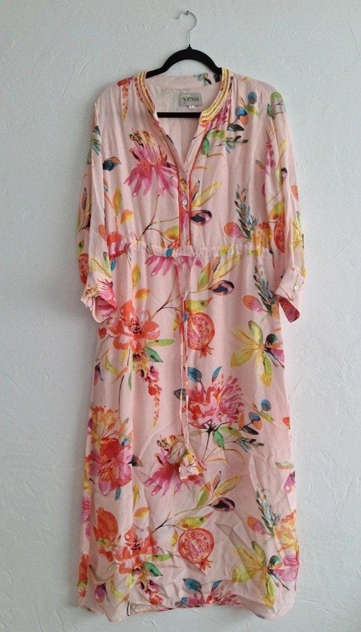 Prachtig kleedje Yess smal, Kleding | Dames, Yess, Ophalen of Verzenden, Zo goed als nieuw, Maat 36 (S)