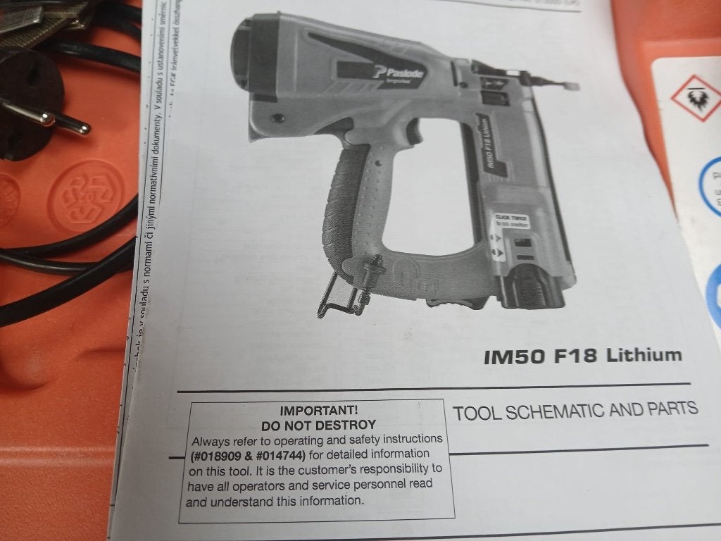 paslode, Doe-het-zelf en Bouw, Ophalen