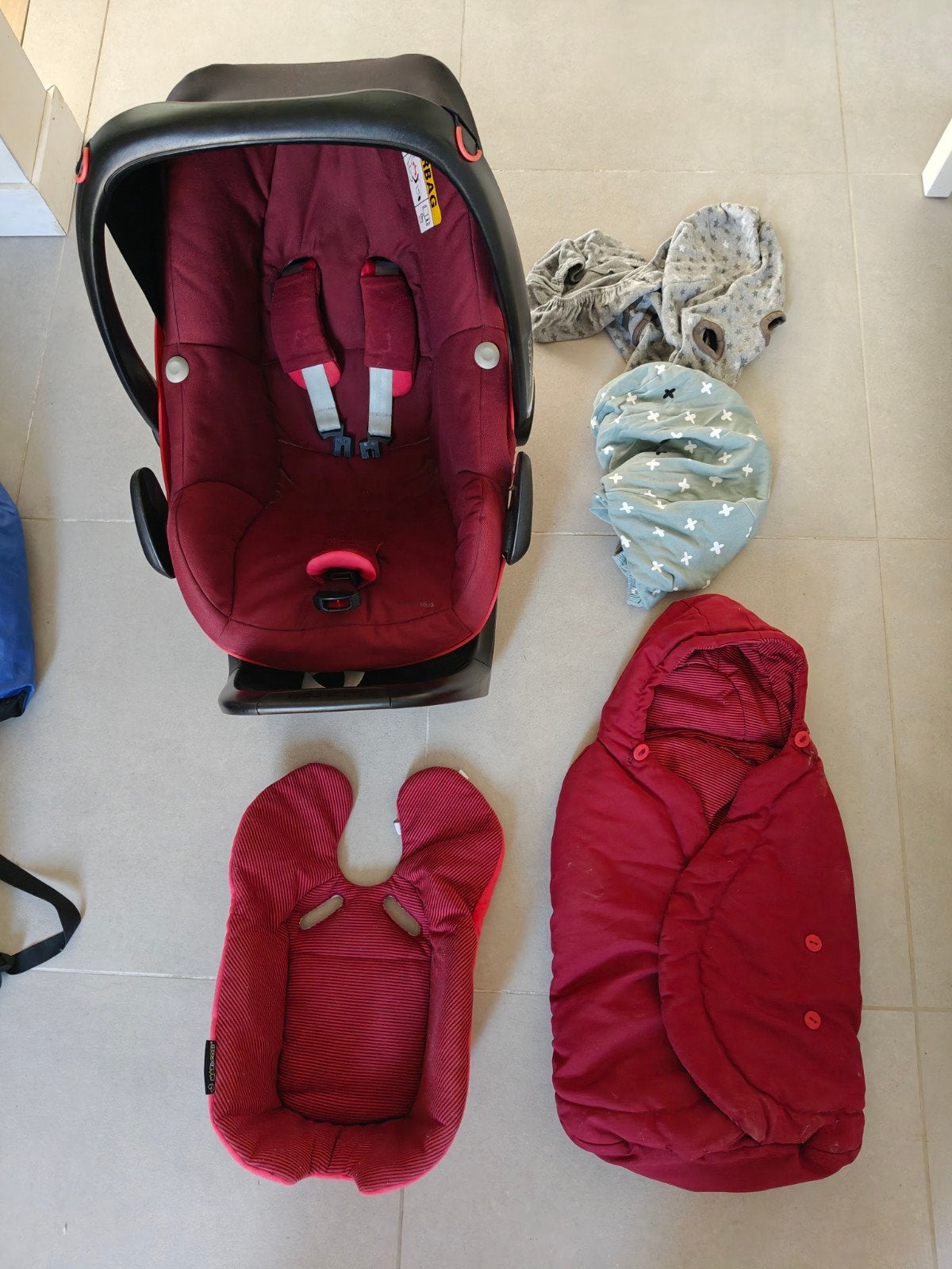 Maxi Cosi + accessoires + IsoFix, Kinderen en Baby's, Autostoeltjes, Ophalen, Maxi-Cosi, Isofix