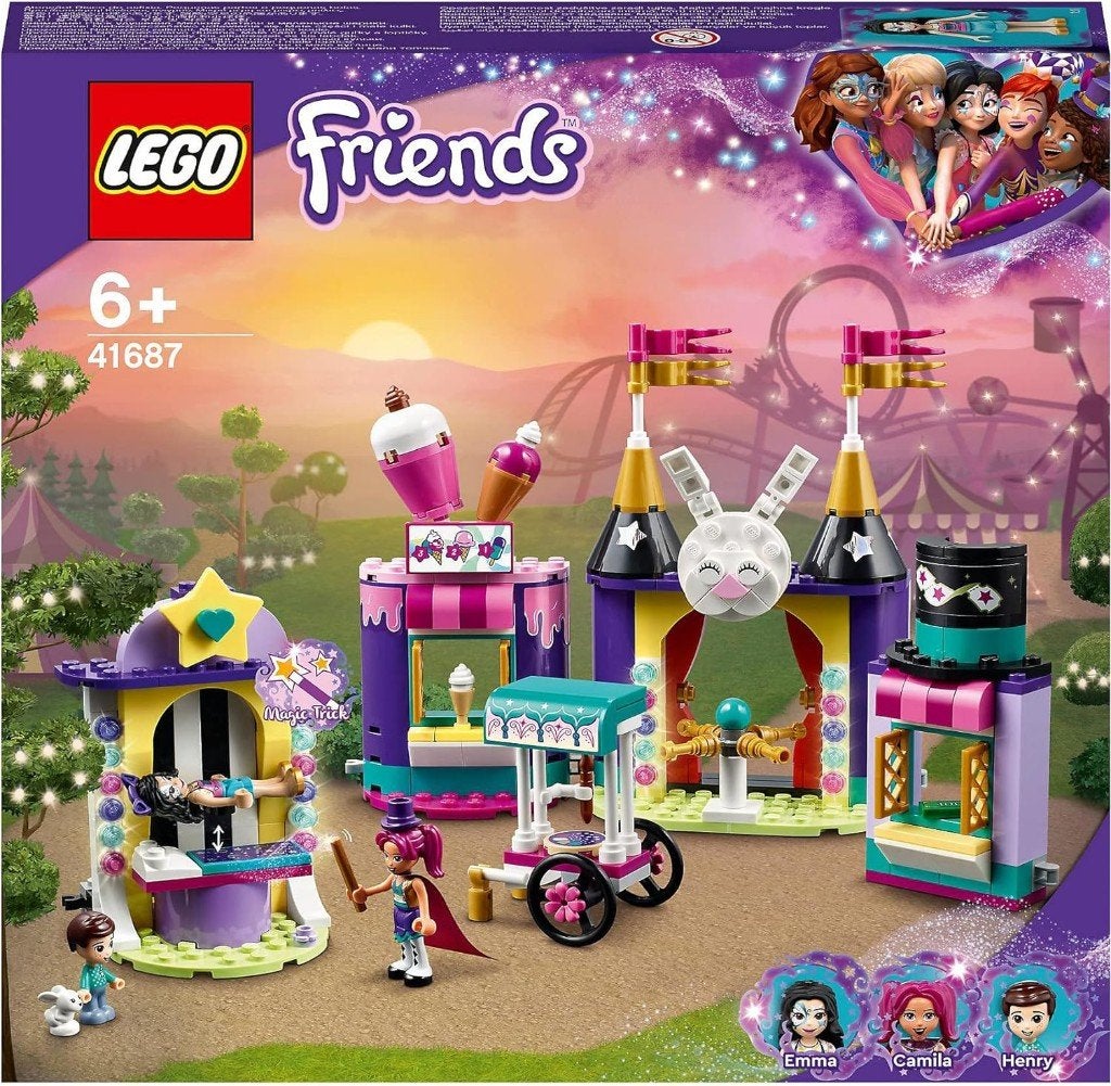 Neuf - Lego Friends - Les stands de la fête foraine magique, Neuf, Enlèvement ou Envoi, Lego, Ensemble complet