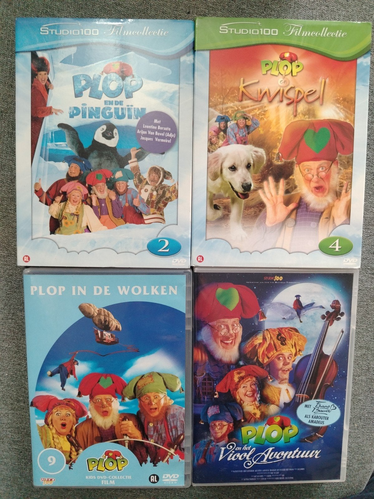 4 kabouter plop langspeelfilms, Ophalen, Avontuur