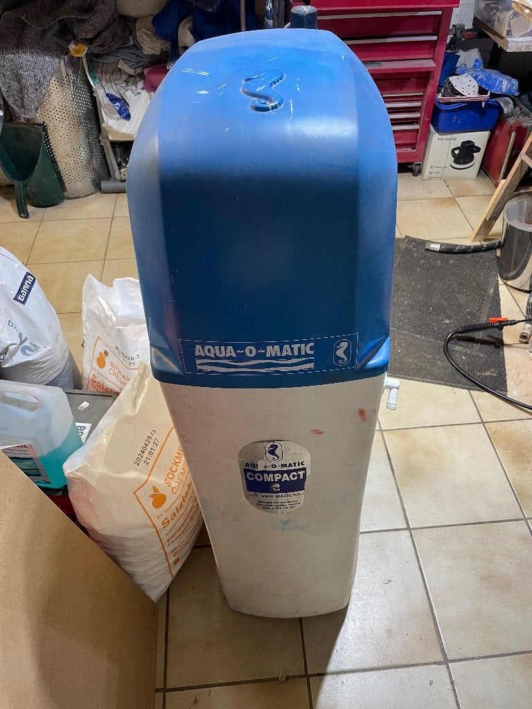 Waterverzachter, Ophalen, Gebruikt, Waterontharder met zout