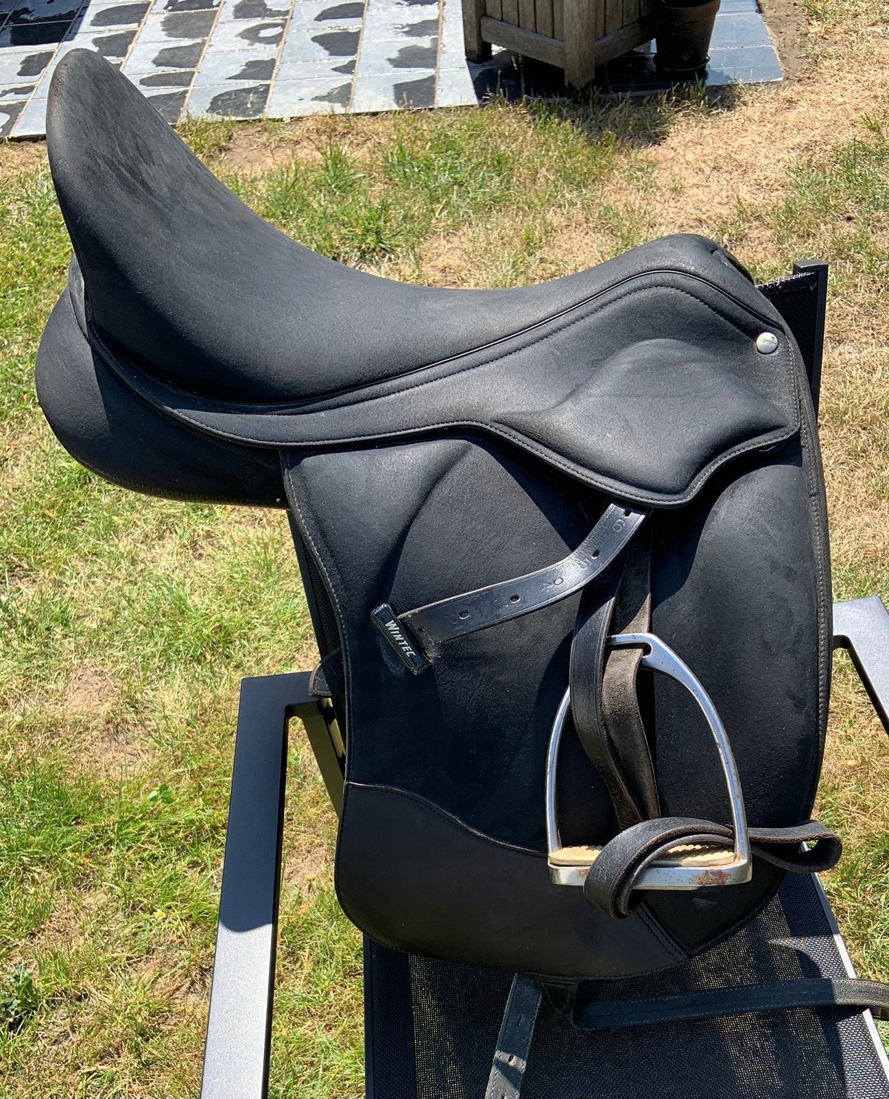 Wintec dressuurzadel “18”, Dieren en Toebehoren, Ophalen, Zo goed als nieuw, Wintec
