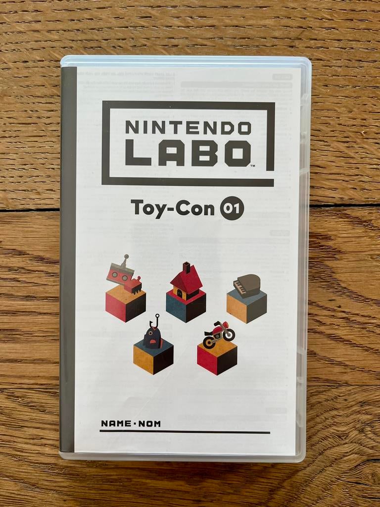 Nintendo Switch Labo Toy-Con 01, Ophalen, Zo goed als nieuw