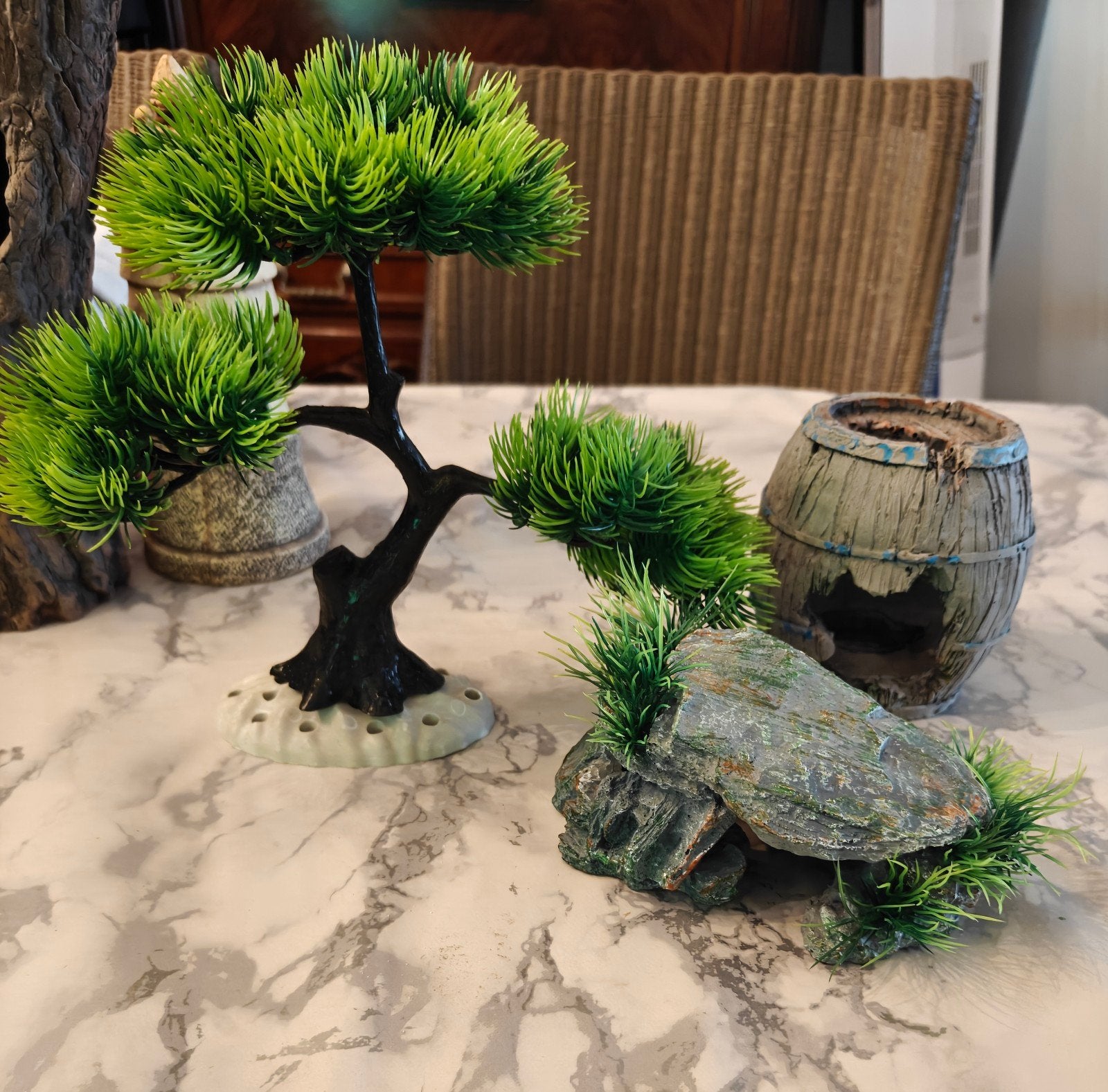 Aquarium decoratie 3 stuks, Ophalen