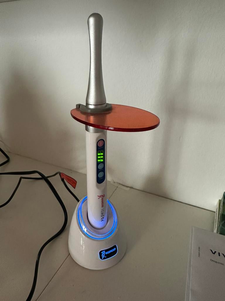 Fotopolimerisatie lamp, Ophalen, Zo goed als nieuw