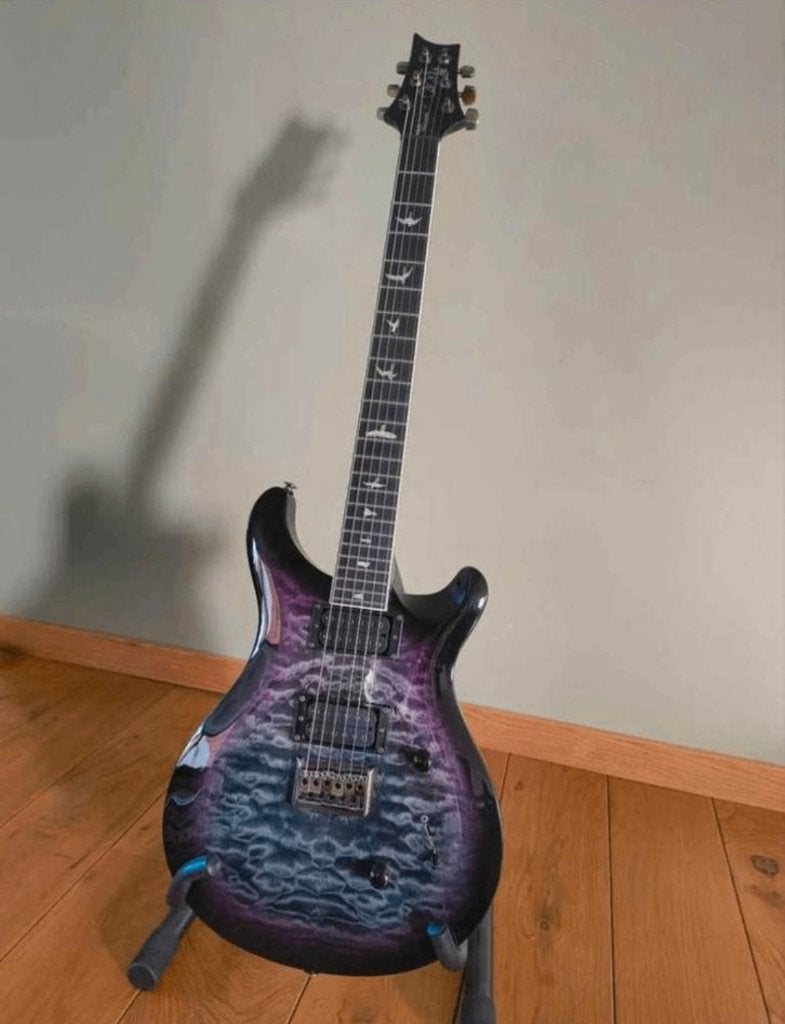 PRS se Mark Holcomb Purple Burst, Enlèvement, Comme neuf, Hollow body, Paul Reed Smith